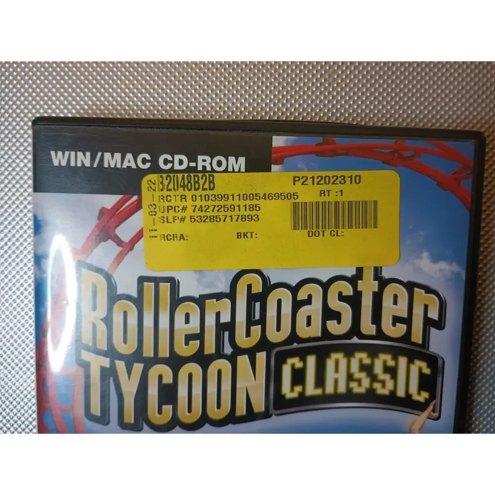 RollerCoaster Tycoon Classic. Windows/Mac. Remastered Game Rated E